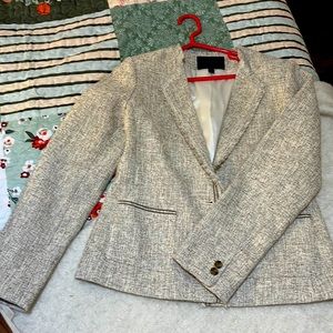 classy one button blazer